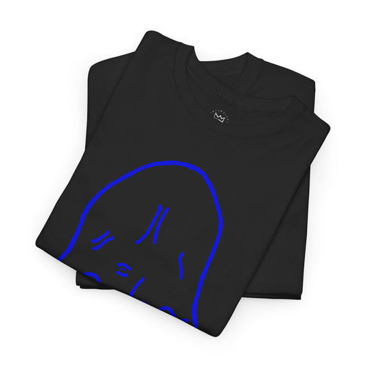 M-Hand Signature Tee "Black & Blue"