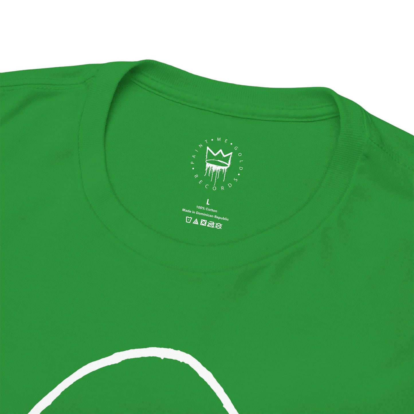 M-Hand Signature Tee "Green & White"