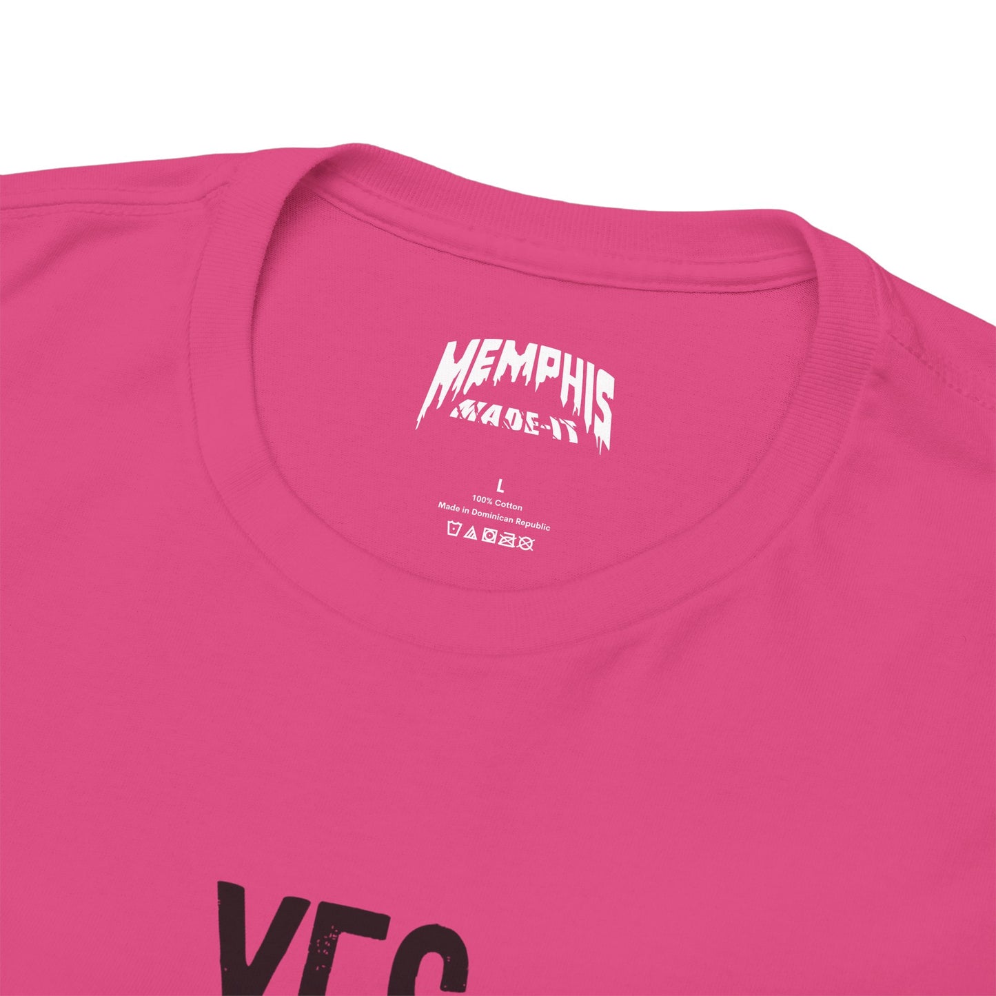 Yes, I'm From Memphis Signature Tee "Hot Pink"