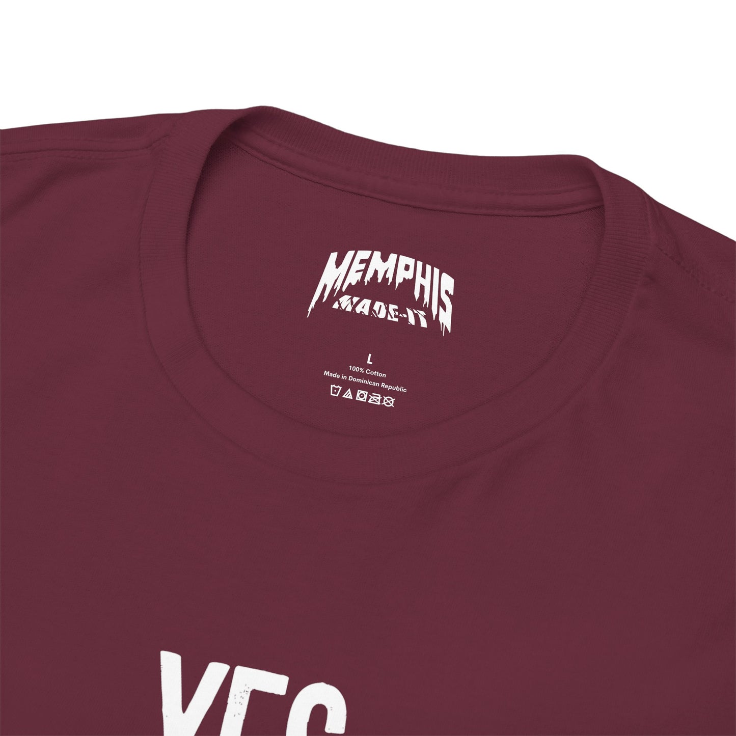 Yes, I'm From Memphis Signature Tee "Maroon"