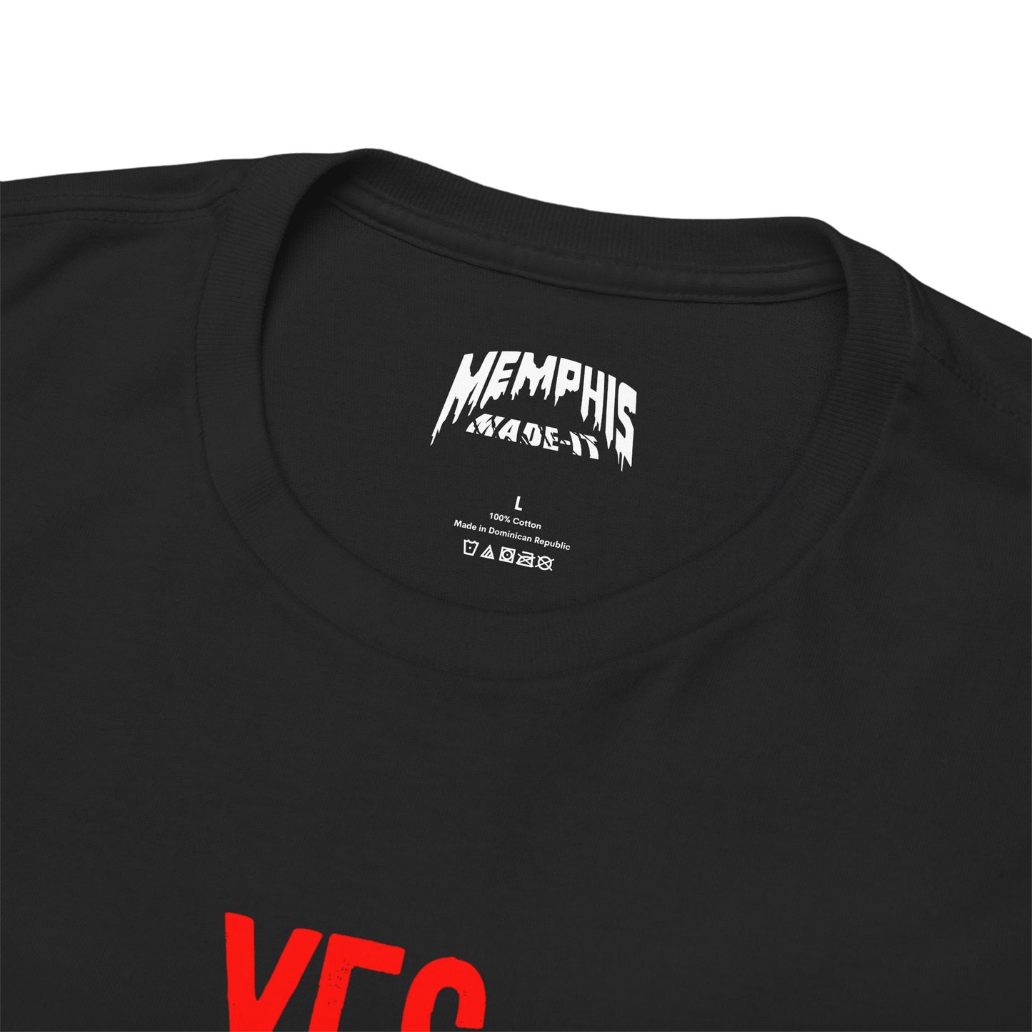 Yes, I'm From Memphis Signature Tee "Black, Red & White"