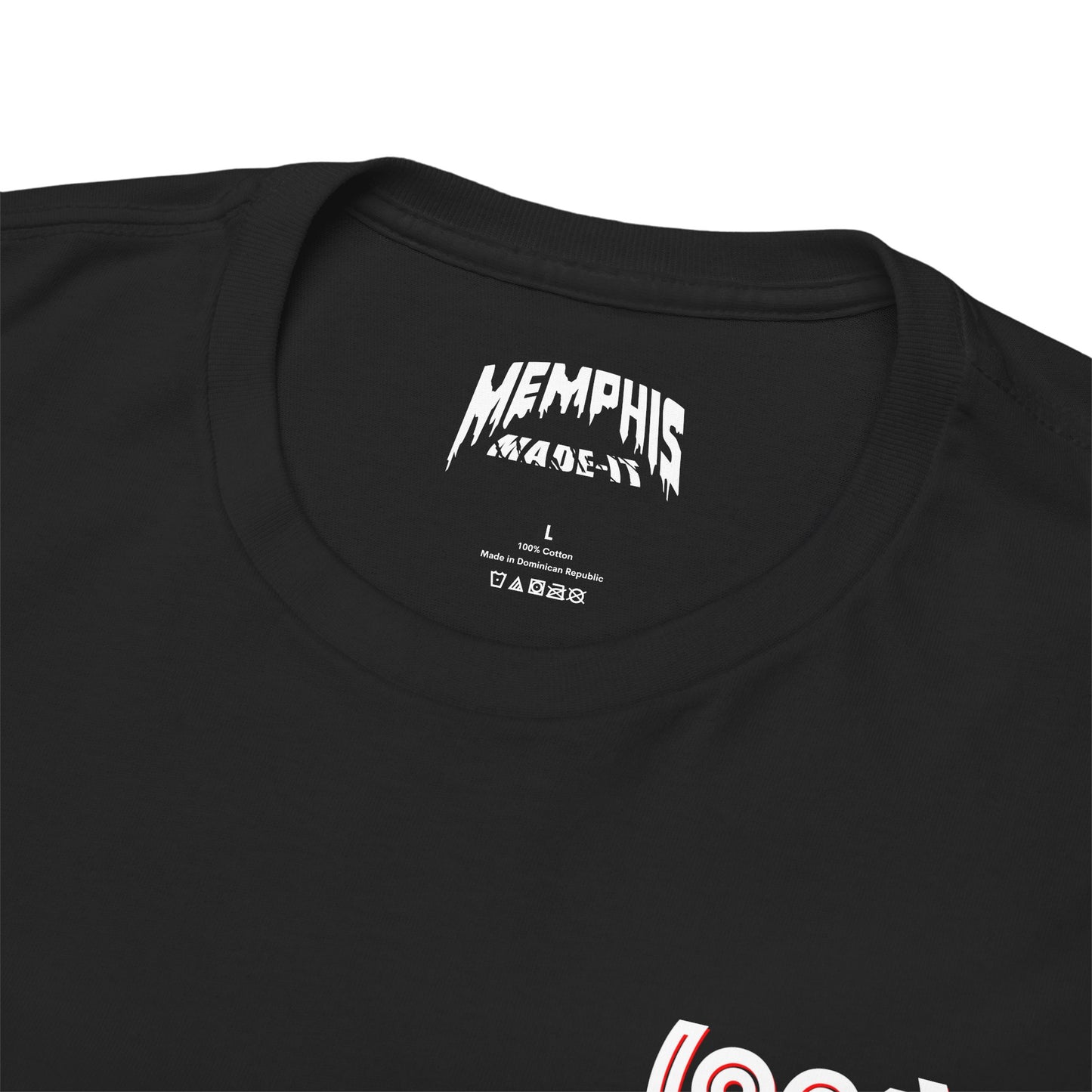 (901) Made Tee "Black, White & Red"