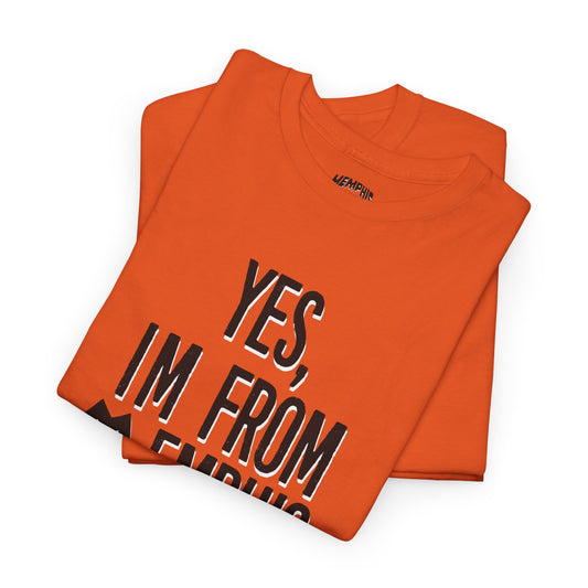 Yes, Im From Memphis Signature Tee "Mound Orange"