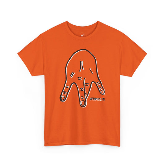 M-Hand Signature Tee "Mound Orange"
