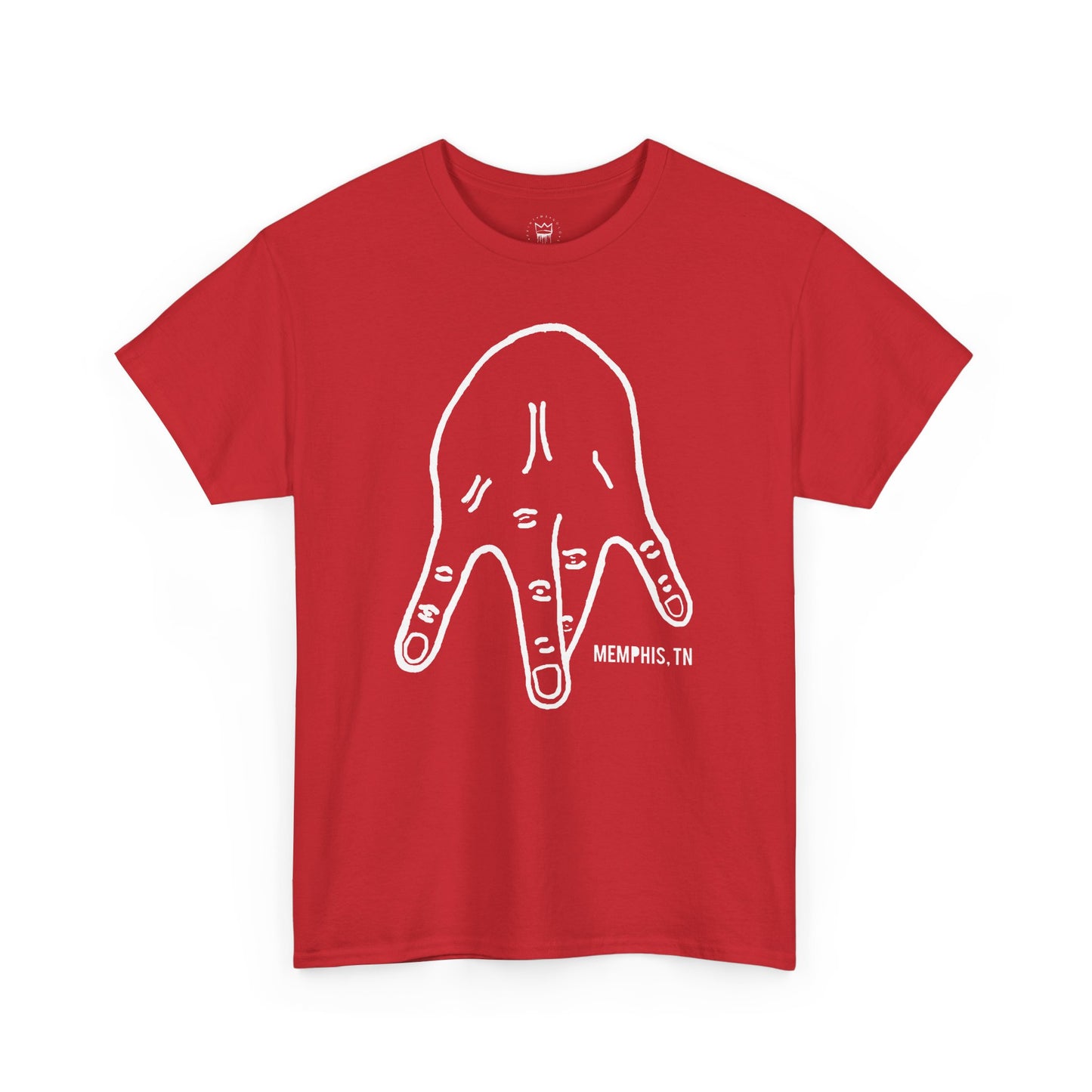 M-Hand Signature Tee "Fye Red"