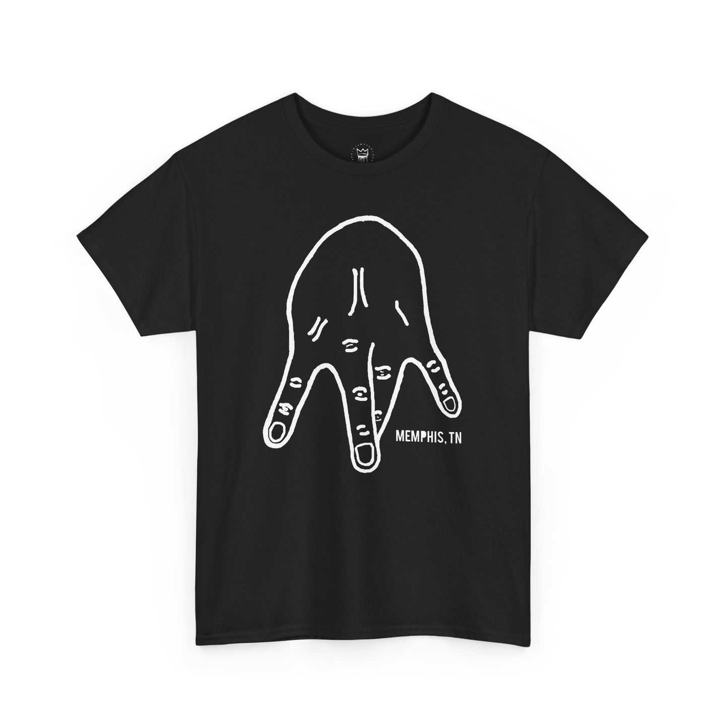 M-Hand Signature Tee "Checkerboard"