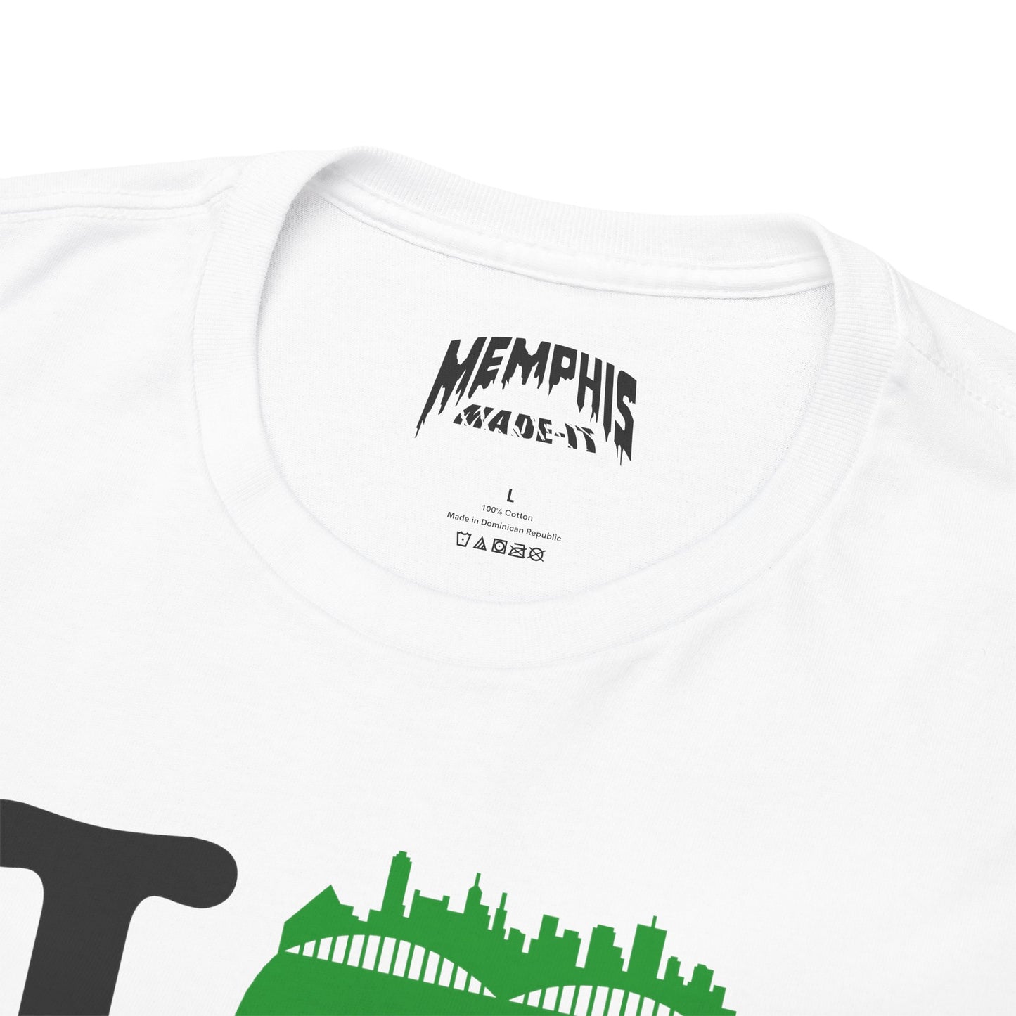 I Love 901 Tee "Green Heart"