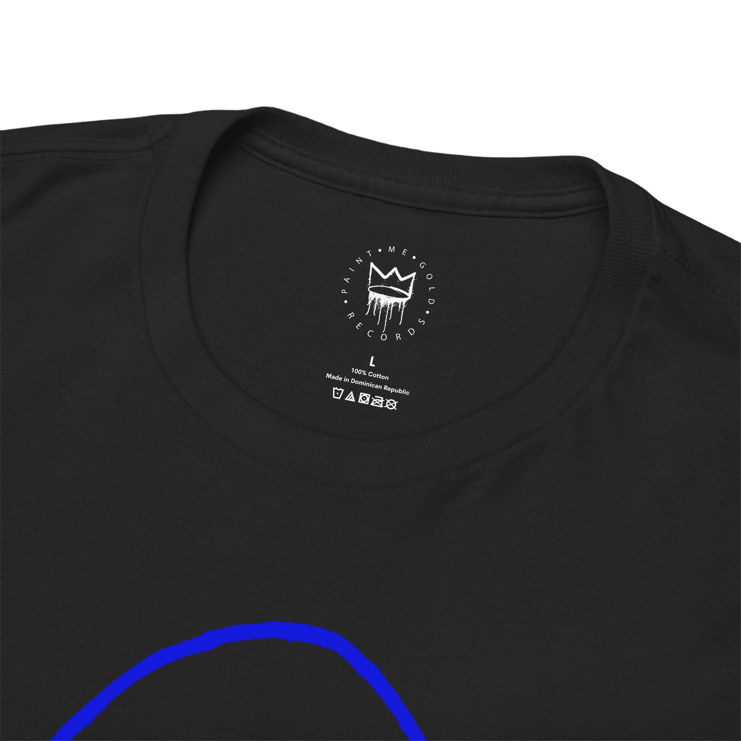 M-Hand Signature Tee "Black & Blue"