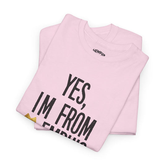 Yes, I'm From Memphis Signature Tee "Light Pink"