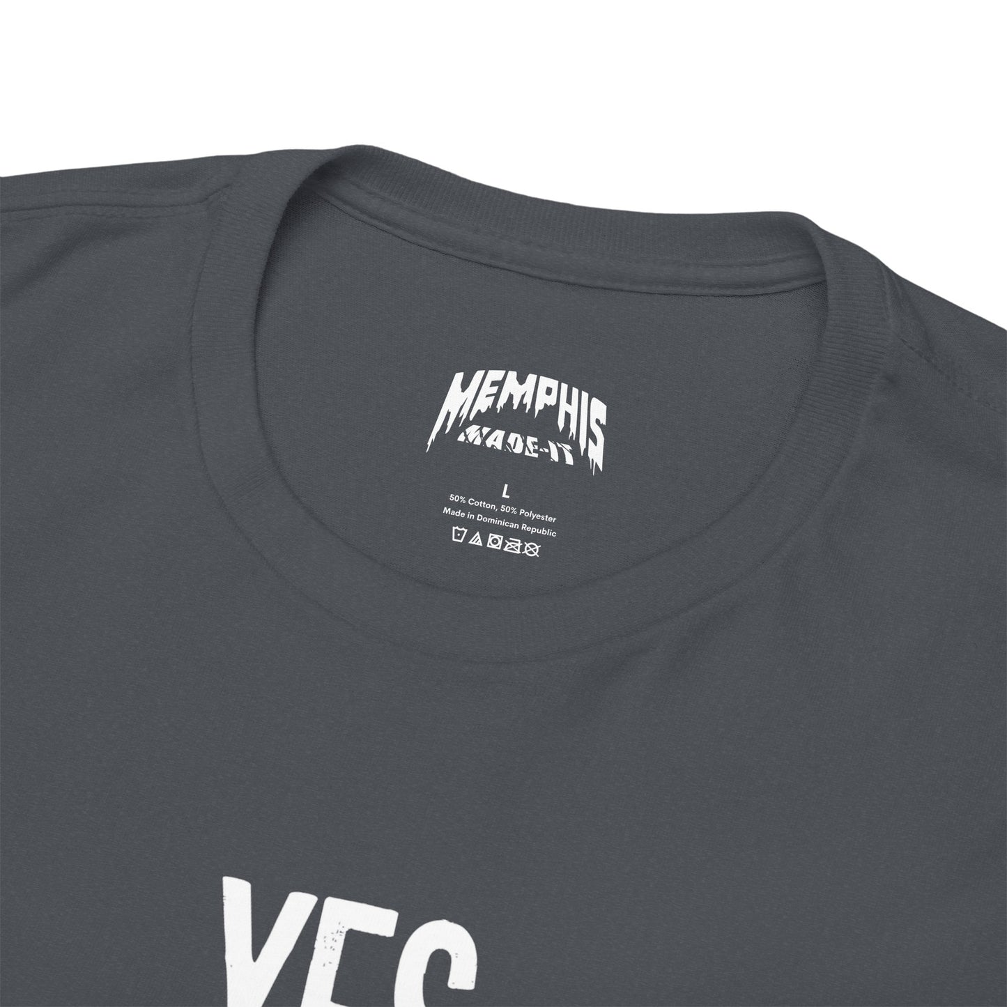 Yes, Im From Memphis Signature Tee "Cool Grey"