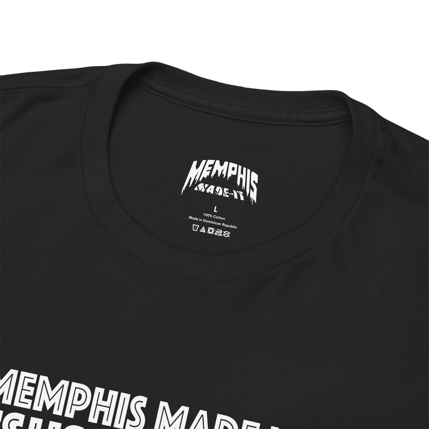 Memphis Made, Jesus Saved Tee "Blackout"