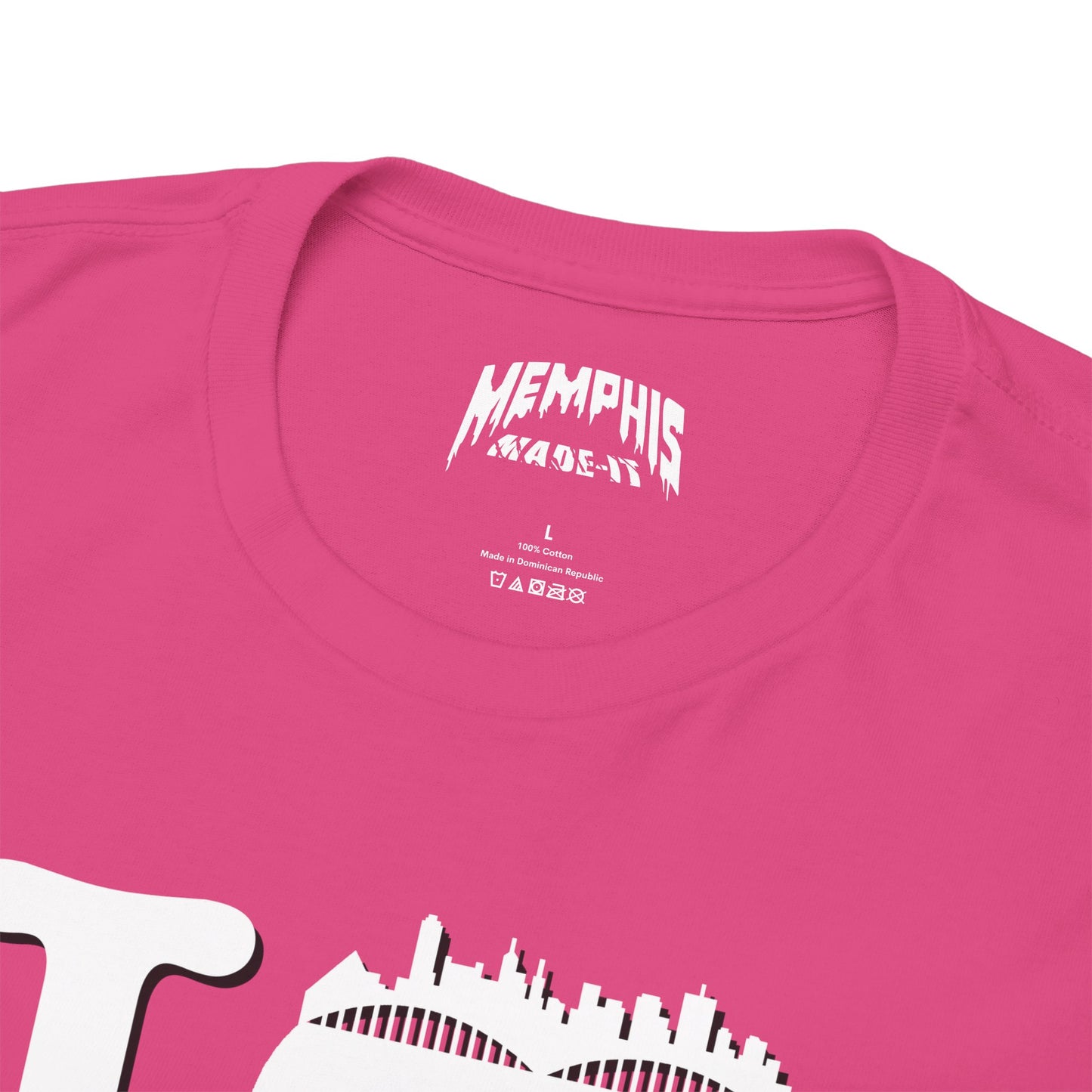 I Love 901 Tee "Hot Pink"