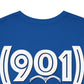 (901) Made Tee "Memphis Blue"