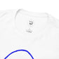 M-Hand Signature Tee "White & Blue"