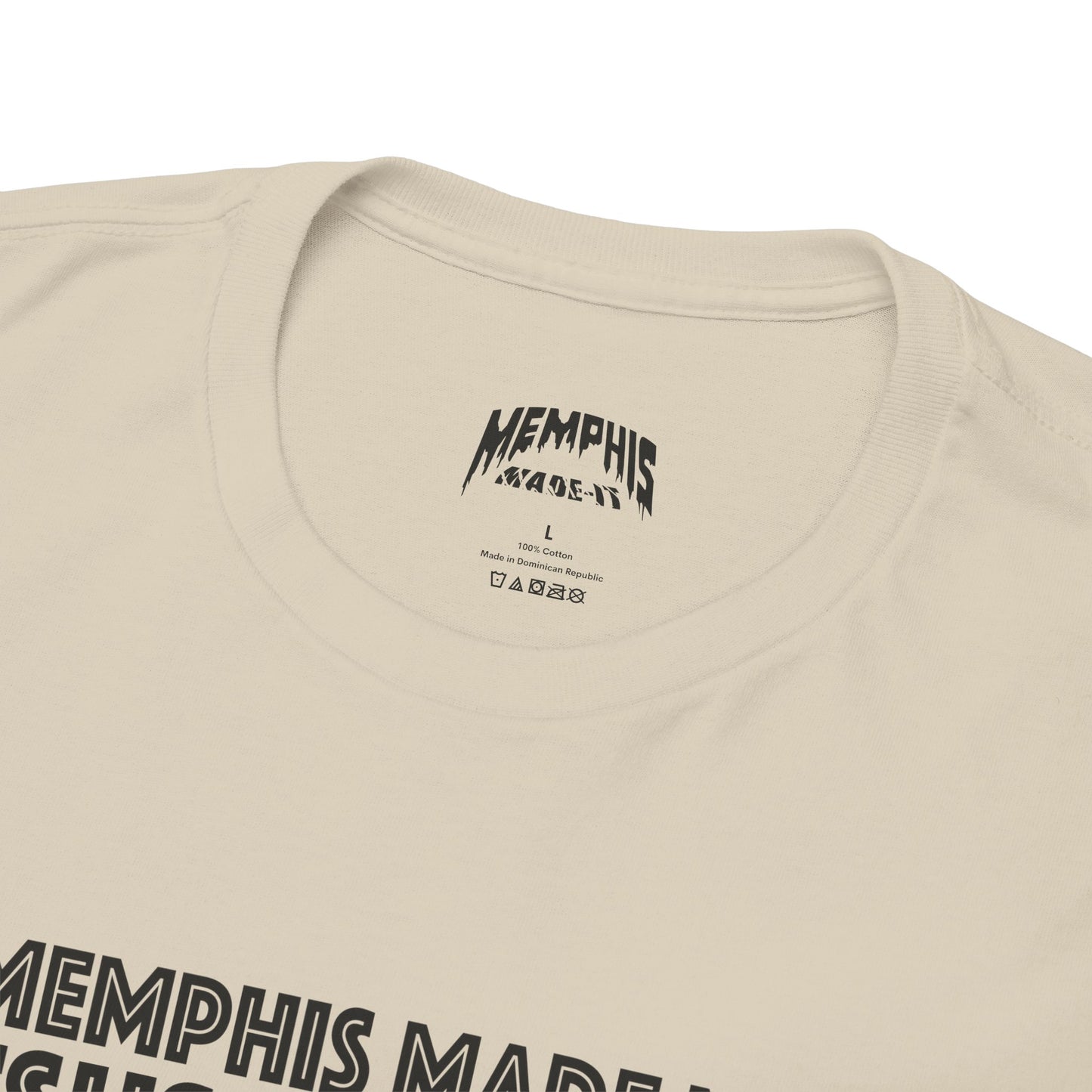 Memphis Made, Jesus Saved Tee "Natural"