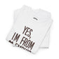 Yes, Im From Memphis Signature Tee "White Chocolate"