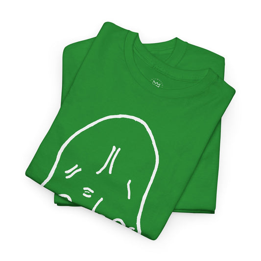 M-Hand Signature Tee "Green & White"