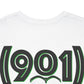 (901) Made Tee "White & Green"