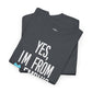 Yes, Im From Memphis Signature Tee "Cool Grey"