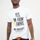 Yes, Im From Memphis Signature Tee "Classic White"