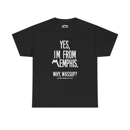 Yes, I'm From Memphis Signature Tee "Checkerboard"