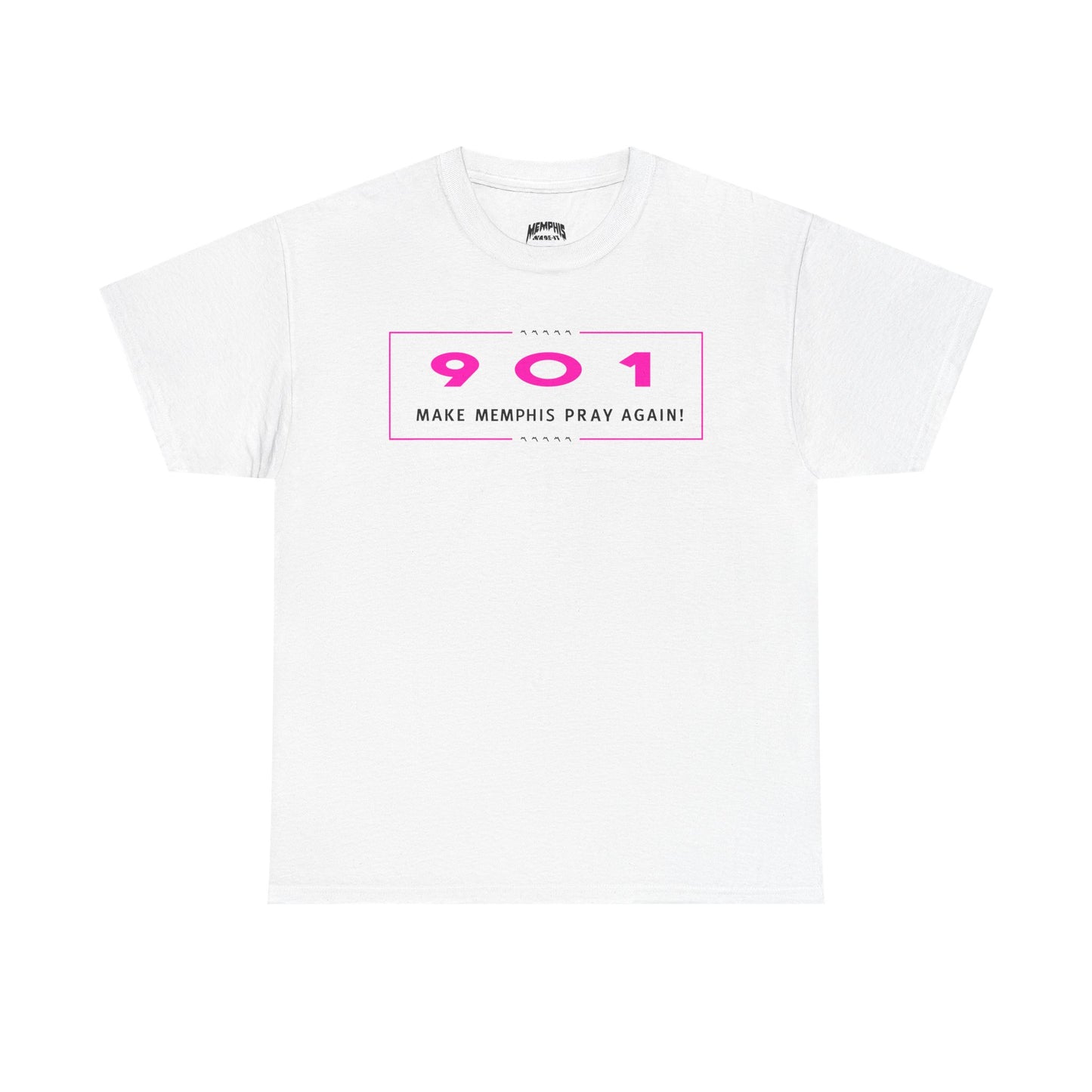 Make Memphis Pray Again Tee "Pretty Pink"