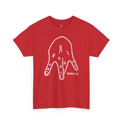 M-Hand Signature Tee "Fye Red"