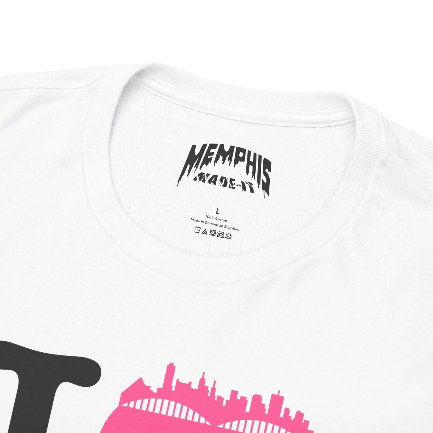 I Love 901 Tee "Pink Heart"