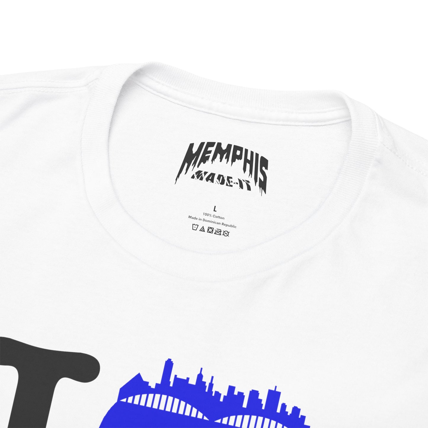 I Love 901 Tee "Blue Heart"