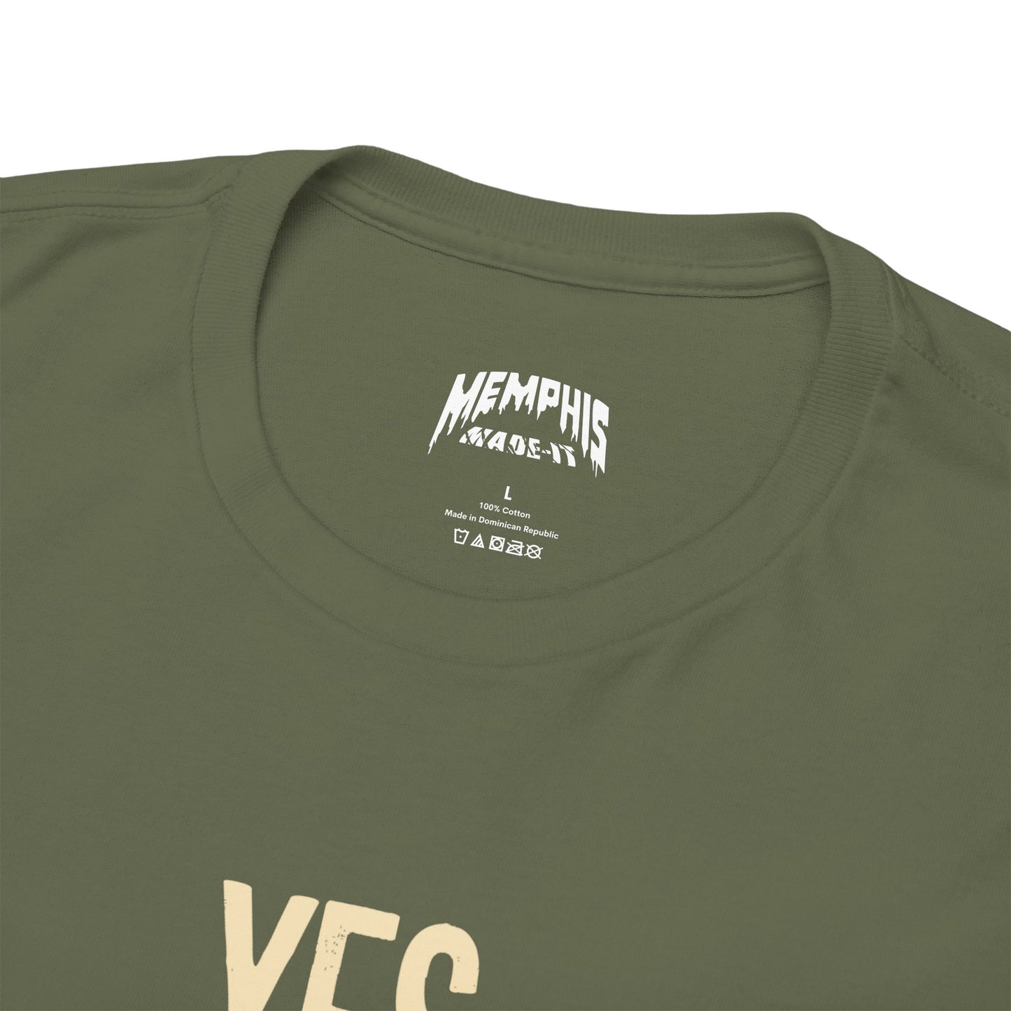 Yes, Im From Memphis Signature Tee "Olive Green"