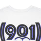 (901) Made Tee "White, Black & Blue"