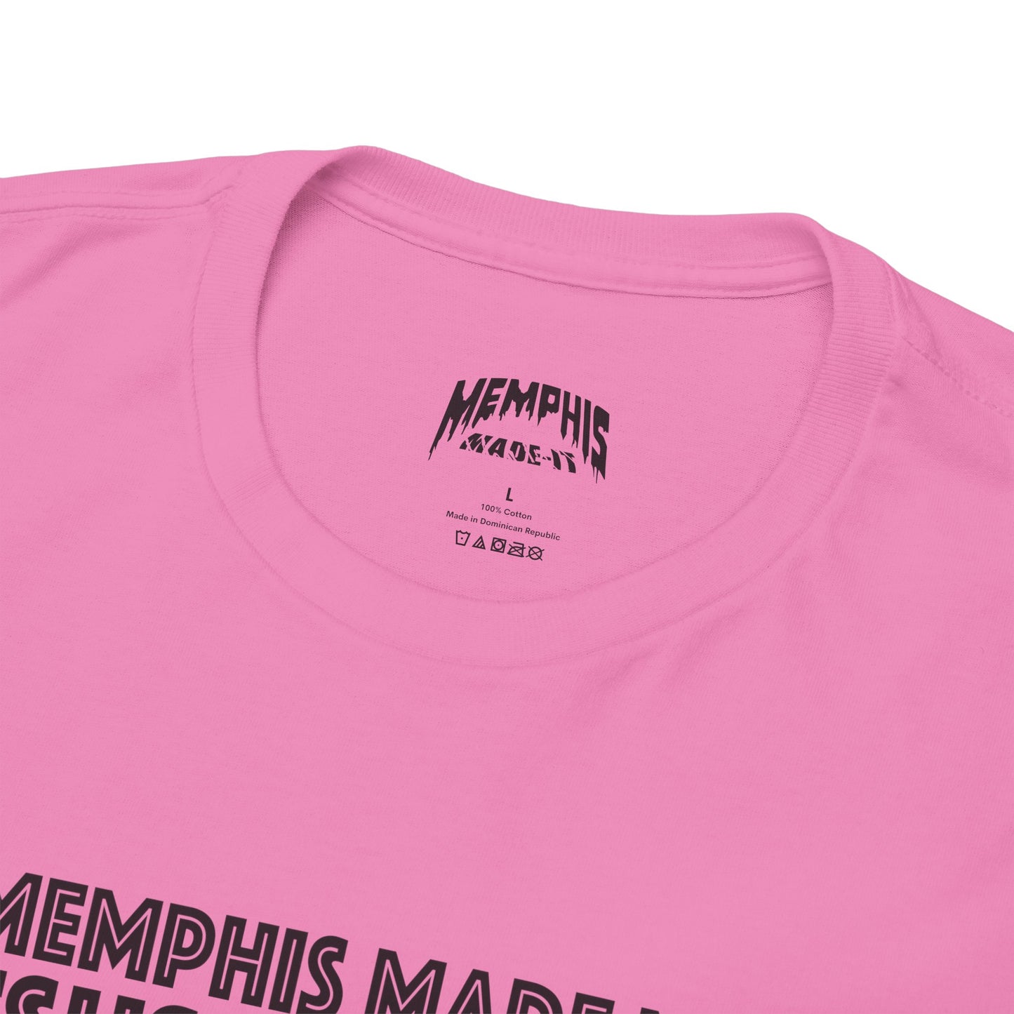 Memphis Made, Jesus Saved Tee "Pretty Pink"