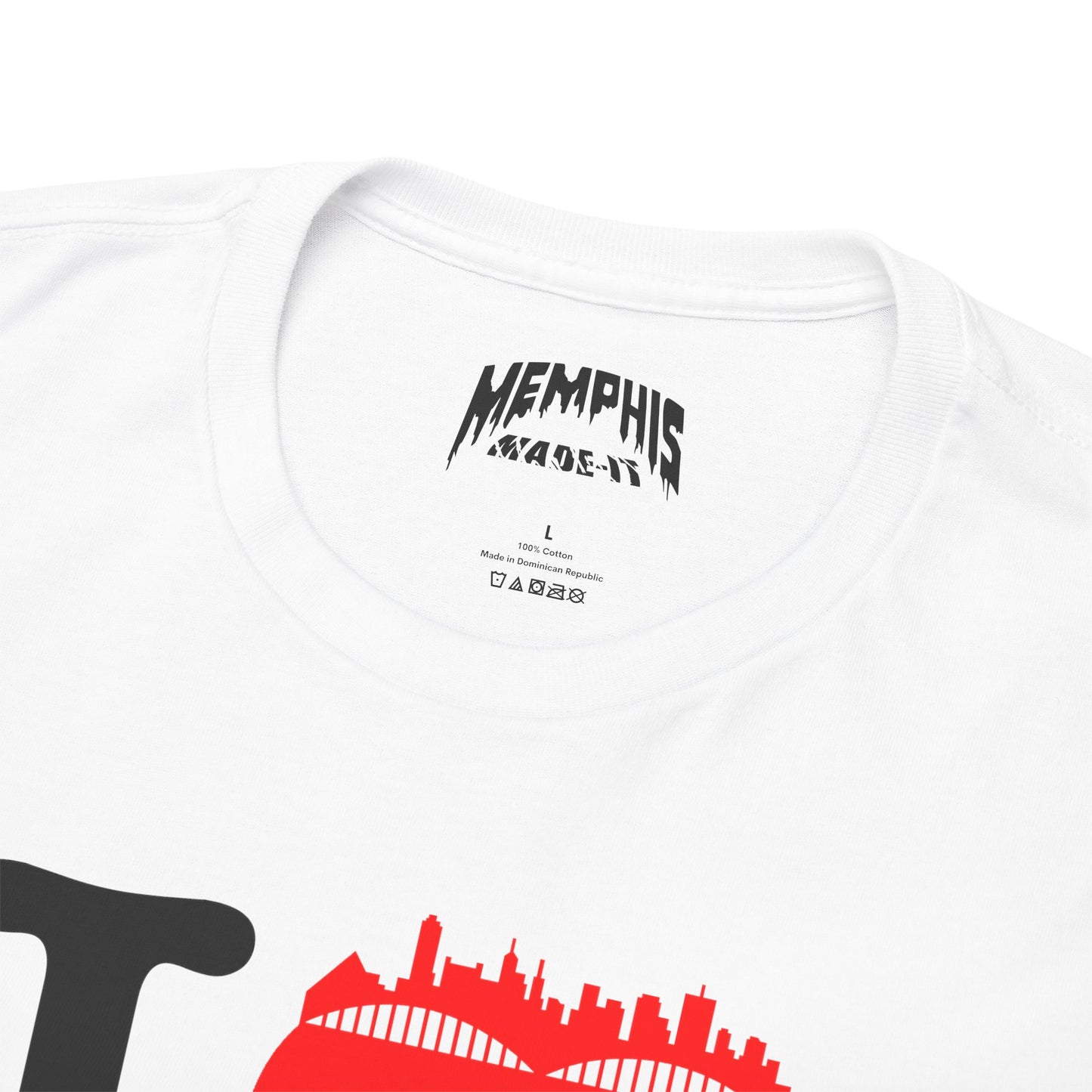 I Love 901 Tee "Red Heart"